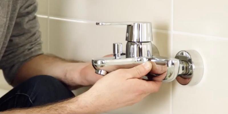 Установка смесителя