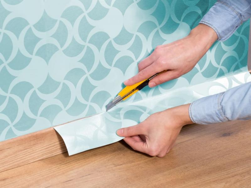 Поклейка обоев