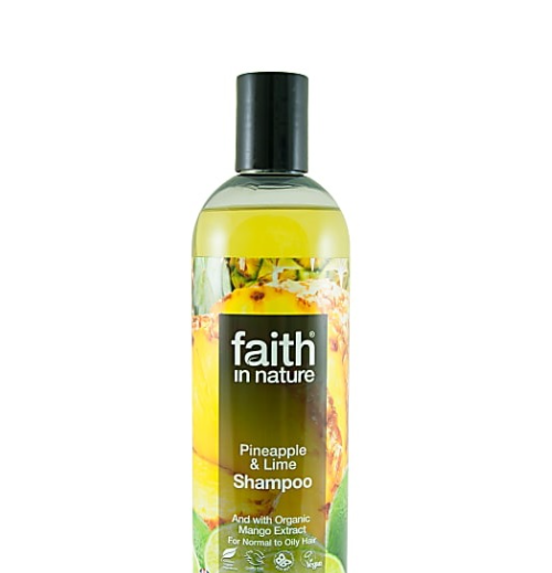 Натуральный шампунь Faith in nature укрепляющий с экстрактом Ананаса 400мл