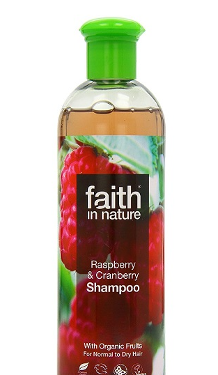 Натуральный шампунь Faith in nature с экстрактом Малины 400мл