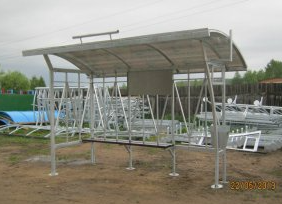 Автобусный павильон ПГЦО2 4х2 (5х2)