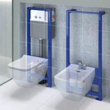 Установка инсталляции унитаза